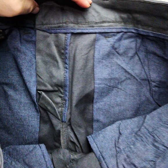 Jachs Pants Mens 31x34 Gray Stretch Mid Rise Straight Slim Straight Leg *NWT* - Picture 11 of 14